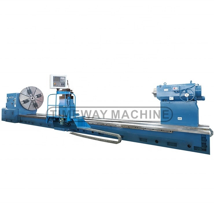 20000mm Max. Turned Length CNC Metal Turning Full Automatic Flat Bed Lathe for Brands