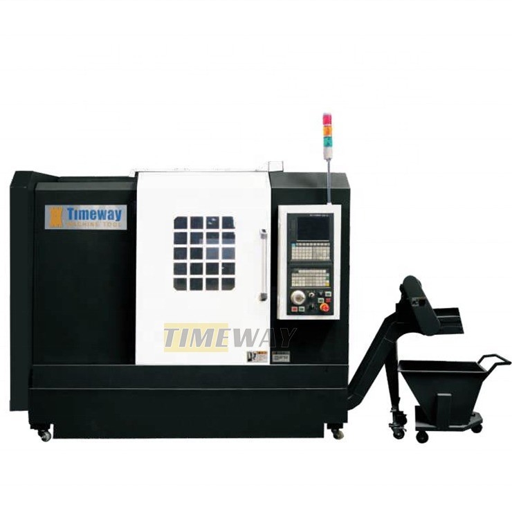 A2-8 Spindle Nose Slant Bed CNC Lathe for Metal Machining in Machinery Repair Shops