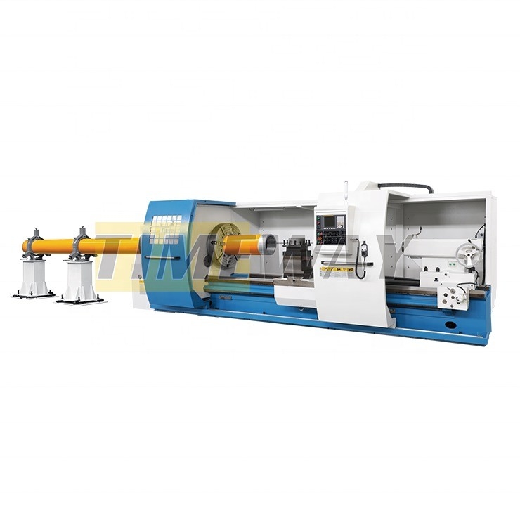 TIMEWAY Big Spindle Bore Lathe Thread Turning Machine for Oil Field 6500x2220x2120mm