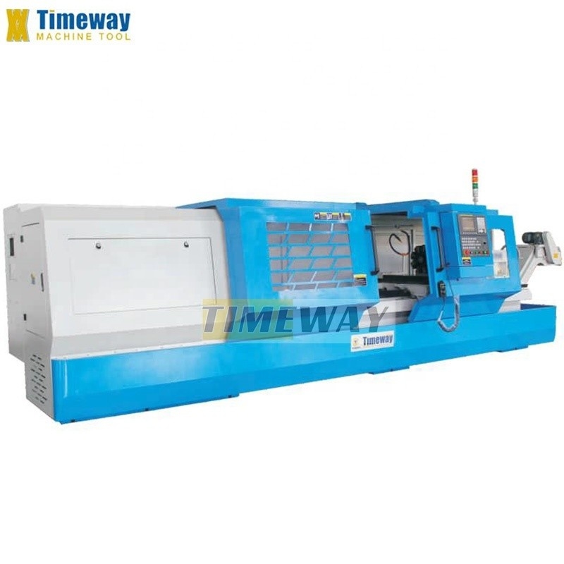 High Precision Flat Bed CNC Lathe with GSK CNC Control System and 11kW Spindle Motor Power