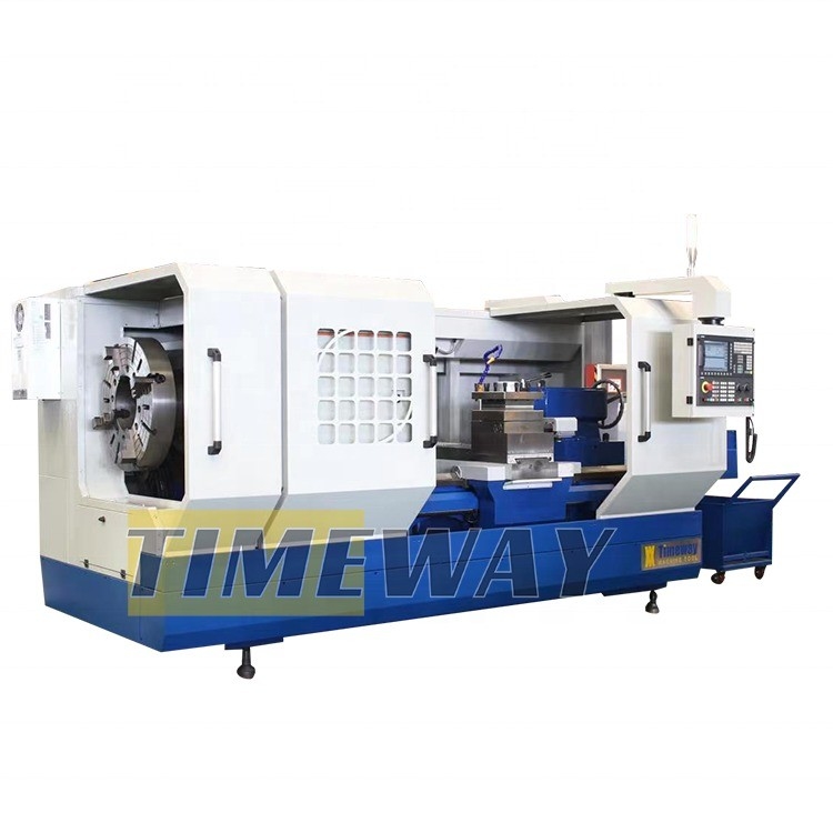600mm Bed Width 255mm 280mm Spindle Bore CNC Pipe Threading Lathe Tool for Oil Country