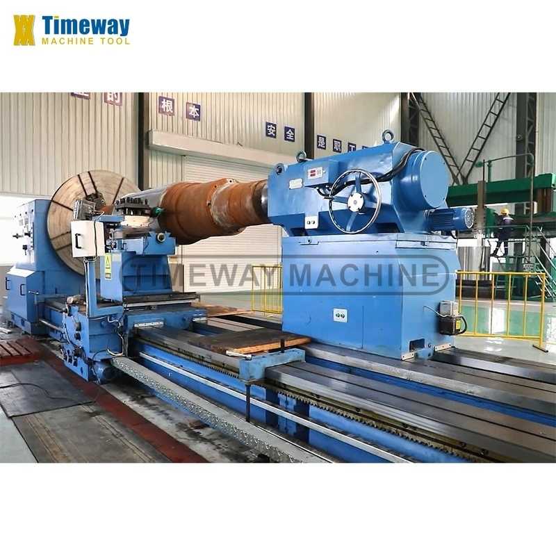 High Rigidity 1 7 Spindle Taper 300mm Tailstock Quill Travel Giant Type Torno Machine