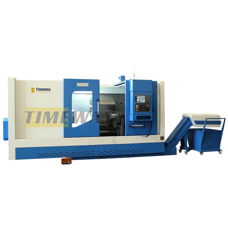 Medium Duty Machining Slant Bed CNC Lathe CK-80 with 380mm Chuck Size and FANUC System