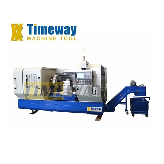 QK-255F Series CNC Oil Country Lathe Pipe Thread Machining Center with 420mm X Axis Travel