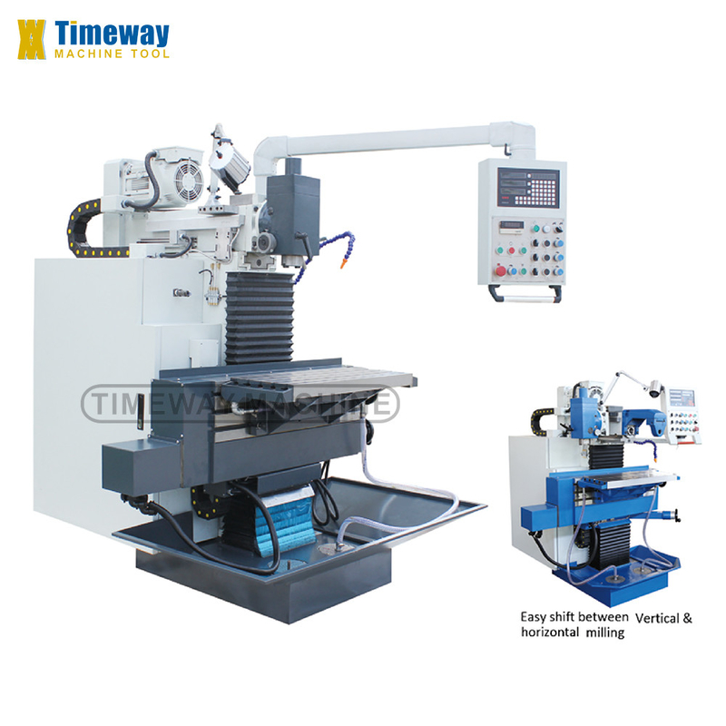 405mm X-axis Travel 3 Axis CNC Universal Tool Milling Machine With Rotary Head