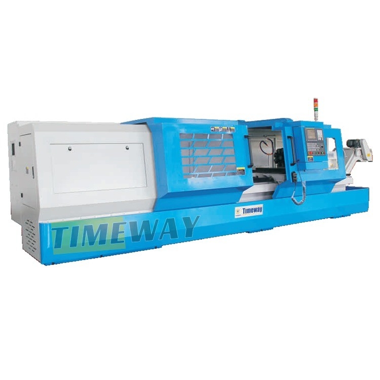 2019 630mm 11kW Spindle Motor Power CNC Lathe Machine for Metal Single Customized