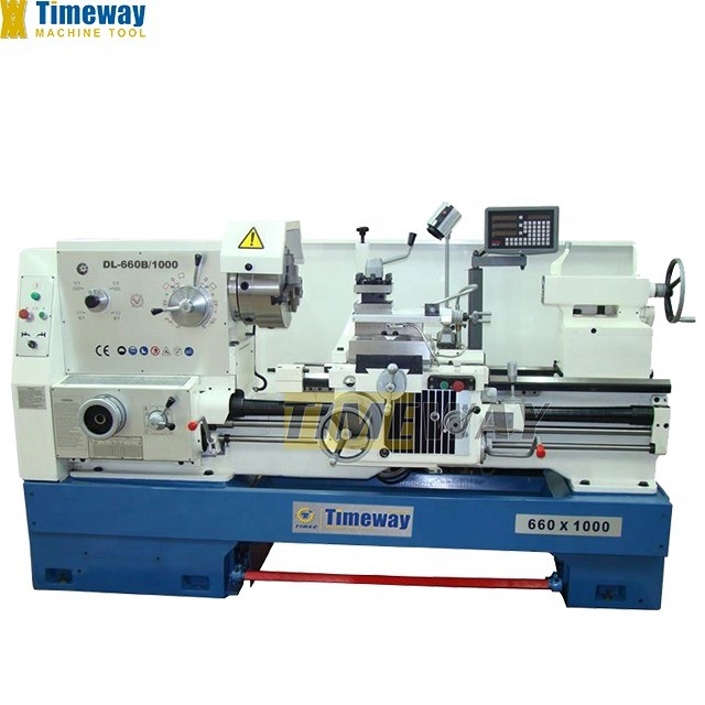 7.5kW Spindle Motor Horizontal Universal Lathe with Morse No.5 Tailstock Sleeve Taper