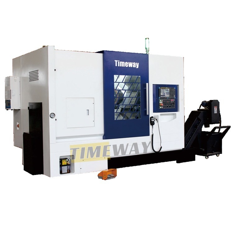 Slant Bed CNC Lathe with Max. Spindle Speed of 3500 r.p.m and 450mm Travel Z Axis