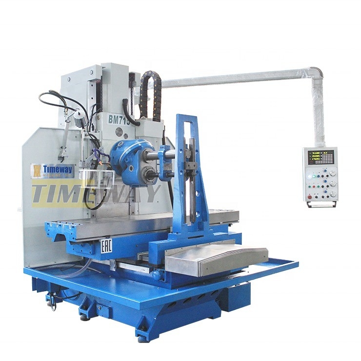 670mm Cross Travel Y-axis Metal Bed Type Milling Machine BM715 for Industry Production