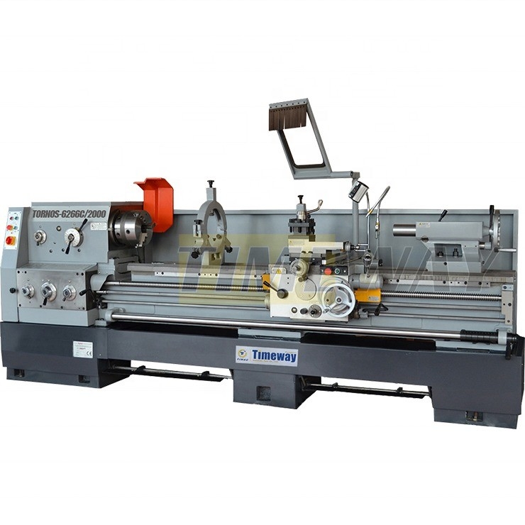accuracy Tornos Type Conventional Horizontal Gap Bed Lathe Machine for Small Parts