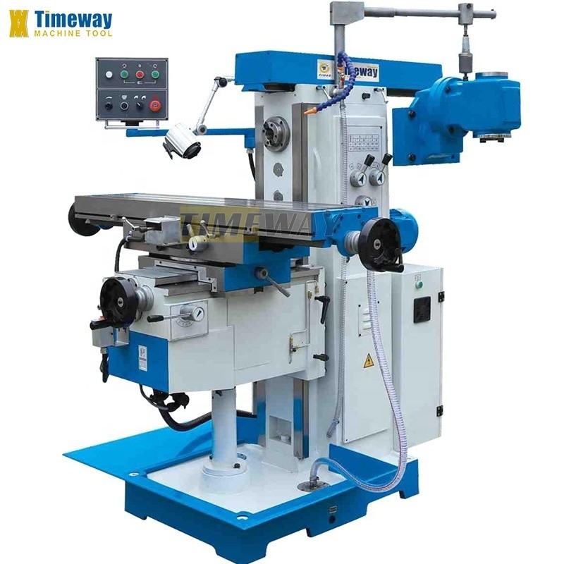 300mm Table Travel 3kW Spindle Motor Power Horizontal Knee-type Universal Milling Machine
