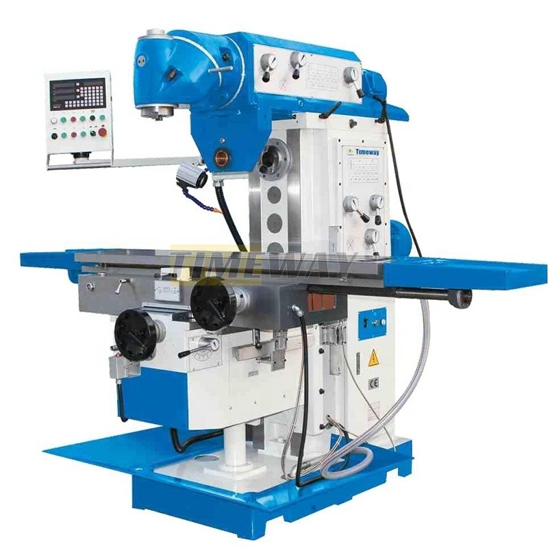 Universal Swivel Head Knee-type Milling Machine with 1100x 320x450 mm Table Travel