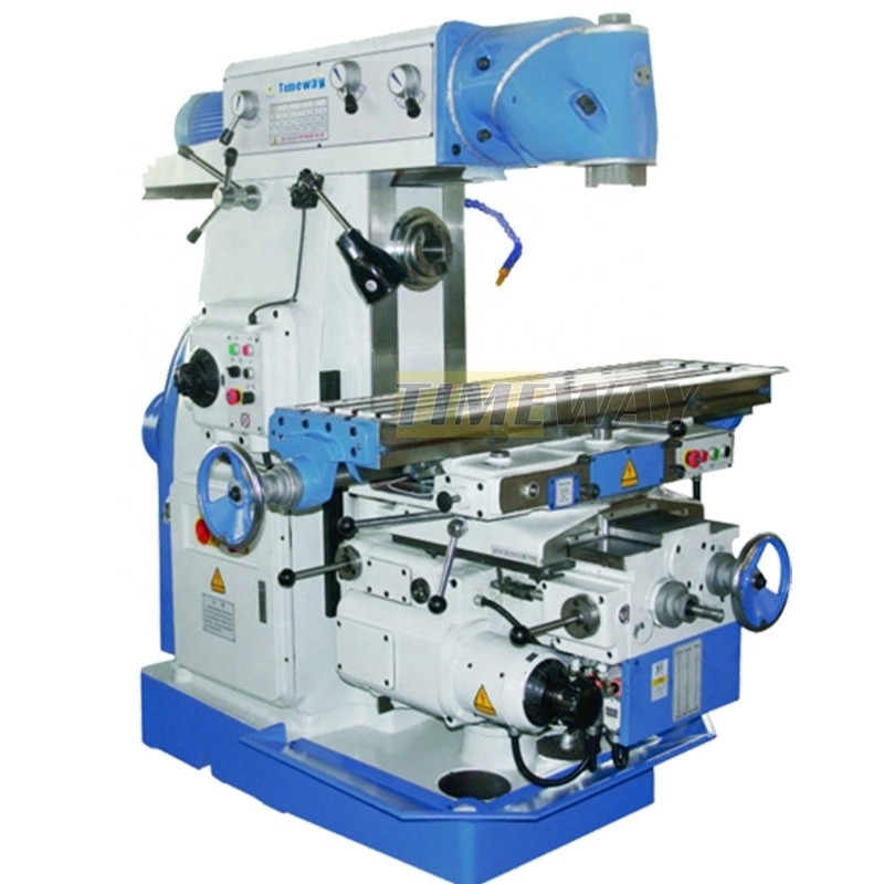 4 kW Manual Swivel Head Knee-type Milling Machine Perfect for Your Production Needs