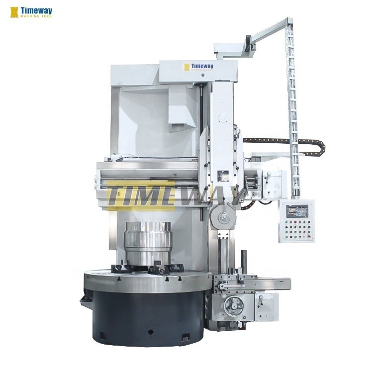 37kW Spindle Motor Power VTL Dia. 2000mm Single Column Vertical Lathe Machine for Heavy Duty