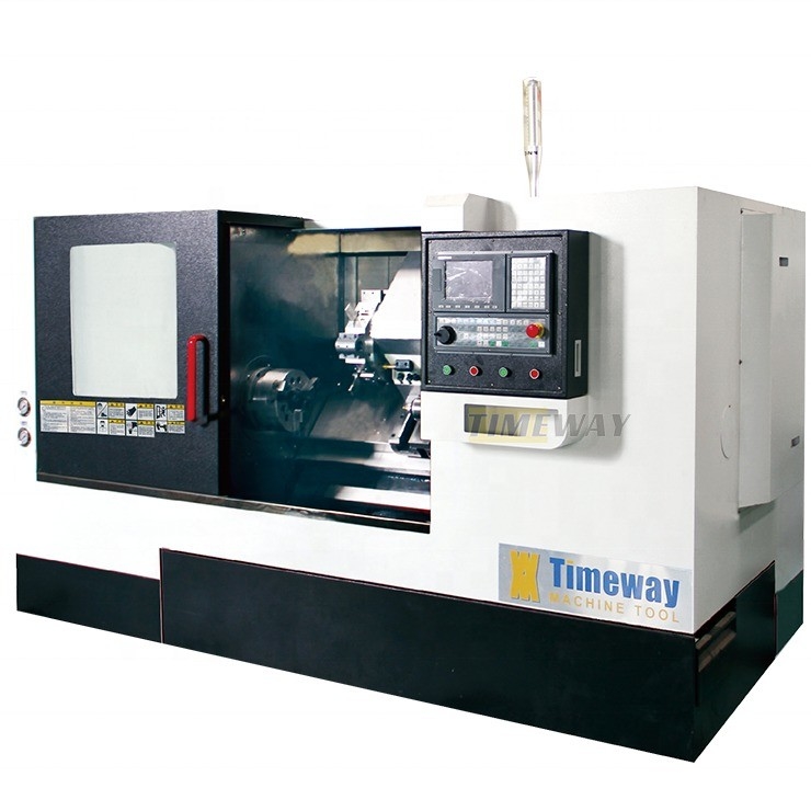 250mm Z Axis Travel Slant Bed Lathe CNC Machine for High Precision Metal Production