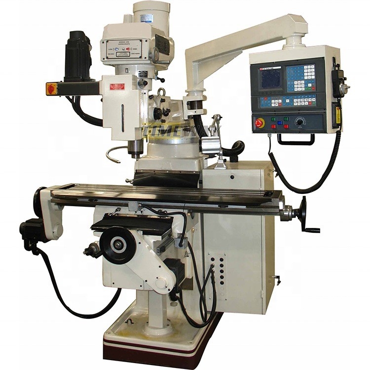 High Accuracy CNC Turret Milling Machine with 5000 mm/min X/Y/Z-axis Rapid Feed Speed