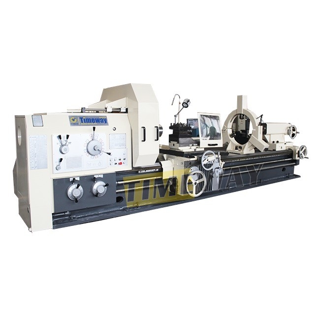 Sell 130mm Spindle Bore Heavy Duty Horizontal Lathe Machine with 755mm Bed Width