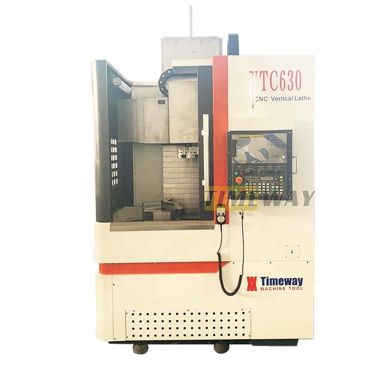 600mm Travel Z Axis VTC630 Vertical CNC Lathe Machine for User-Friendly Operation