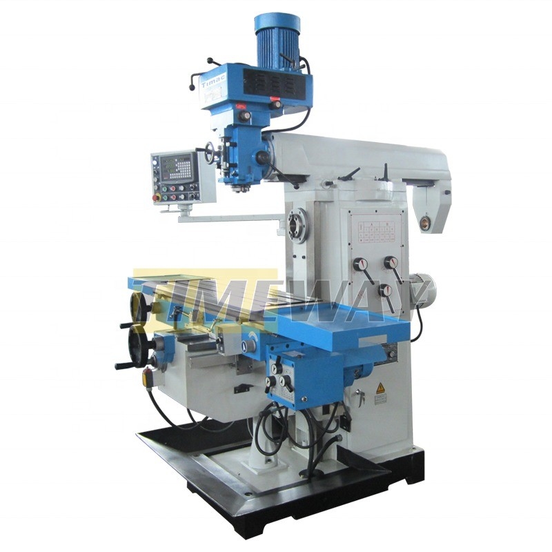 High Precision TM800 Turret Milling Machine H/V The Perfect Choice for Metal Machining