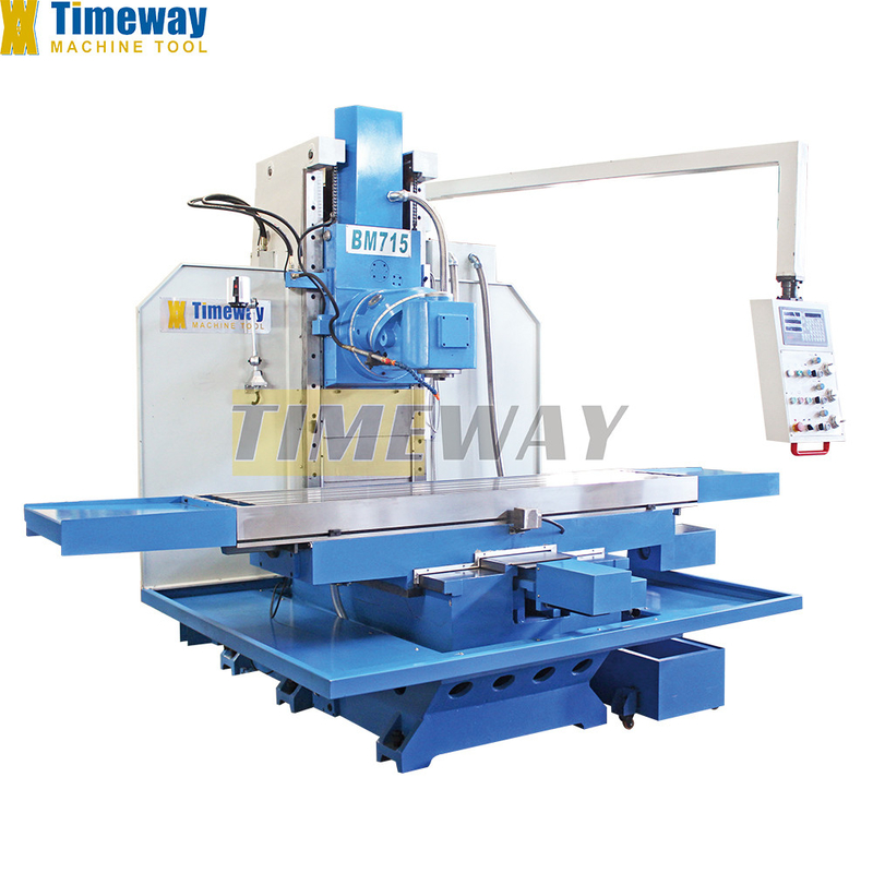 High Precision Bed Type Milling Machine BM715 with 6 1500 r.p.m Spindle Speed Range