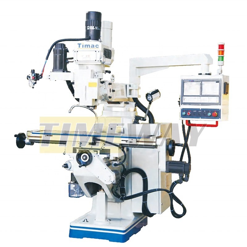 High Precision Table Moving CNC Turret Milling Machine KTM250 Outlet for Metal Machining