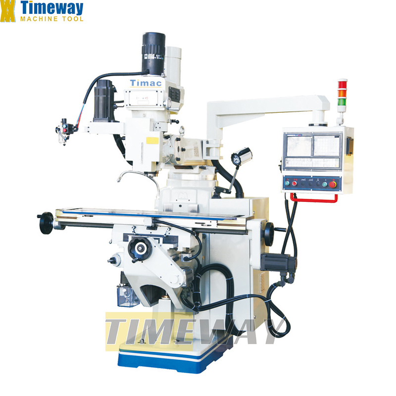 CNC Systemn KTM250 Vertical Universal Turret Milling Machine for Industry Production
