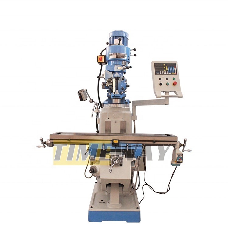 Light Duty Turret Milling Machine M250B with Range of Spindle Speed 65-4500 r.p.m