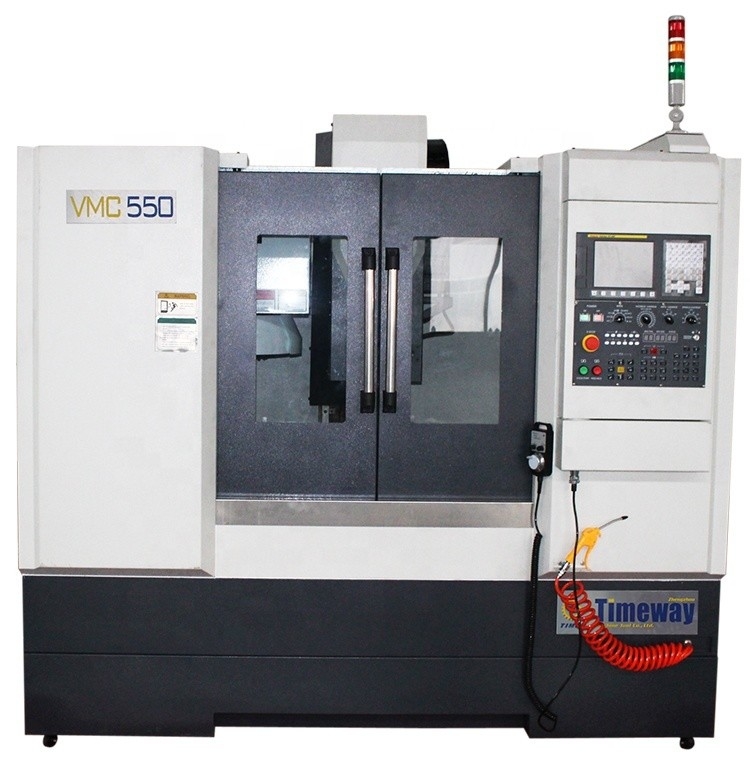 BT40 Spindle Taper Timeway VMC550 3-axis Linear Guideway Vertical Machining Center CNC Machine