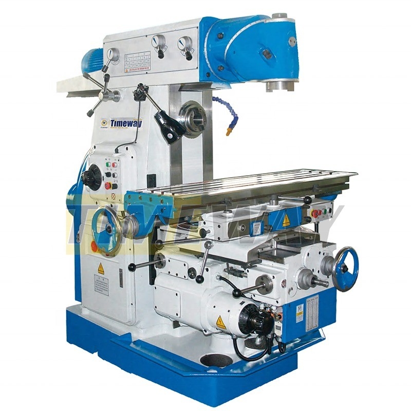 320x1325 Table Size Swivel Head Knee-type Milling Machine High Precision and One-step