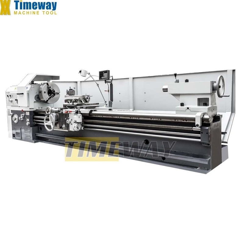 AL-1000 Heavy Duty Horizontal Lathe Machine For Metal With Optimal Spindle Bore 100mm