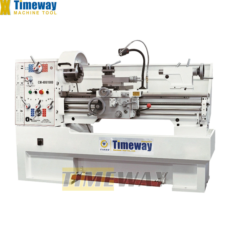 Top Slide Travel 140mm CM-400 Gap Bed Lathe Machine with 45 1800 r.p.m Spindle Speed