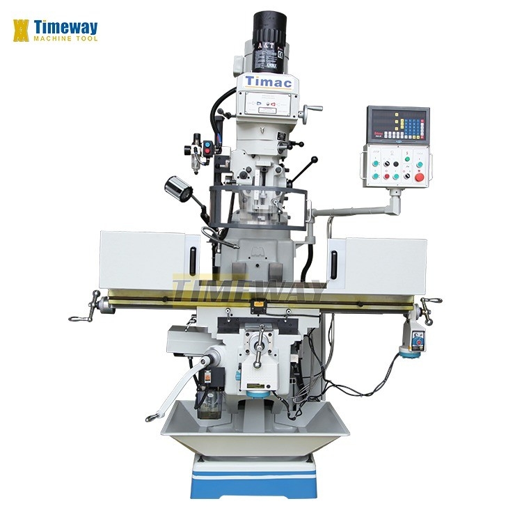 M300A Turret Milling Machine with 380mm Table Travel Z and 127mm Spindle Quill Travel