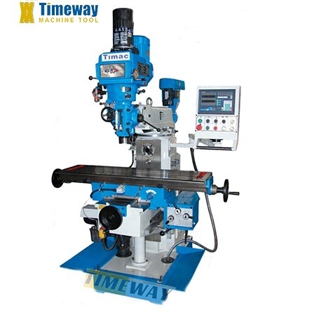 320x1250 mm Table Size Vertical Turret Milling Machine TM700 for Light Duty Machining