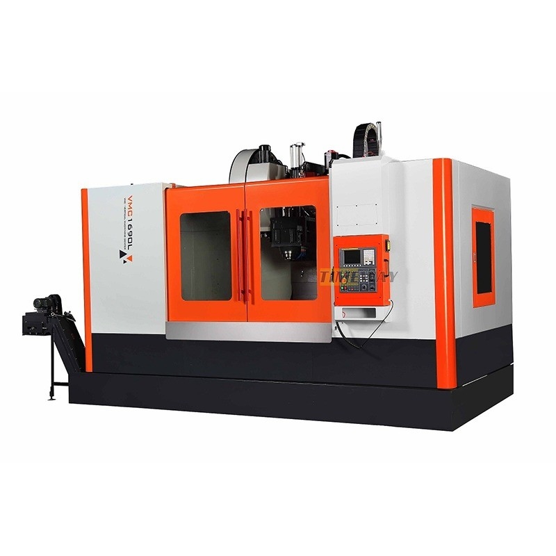 High Precision Vertical Machining Center with Single Spindle 900x1800 mm Table Size