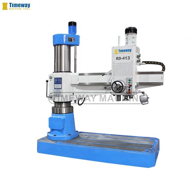 80mm Diameter Large-type Hydraulic Rotary Arm Drilling Press with 450mm Spindle Travel