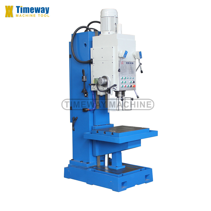 Max. Drilling Dia. mm 63 Vertical Knee-Type Box-Column Drilling Machine Design