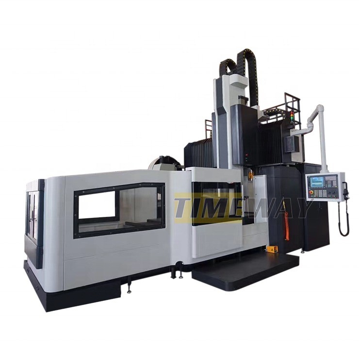 High Precision Gantry Type Milling Machine with 3 Axes and 0.008mm Repeatability X/Y/Z