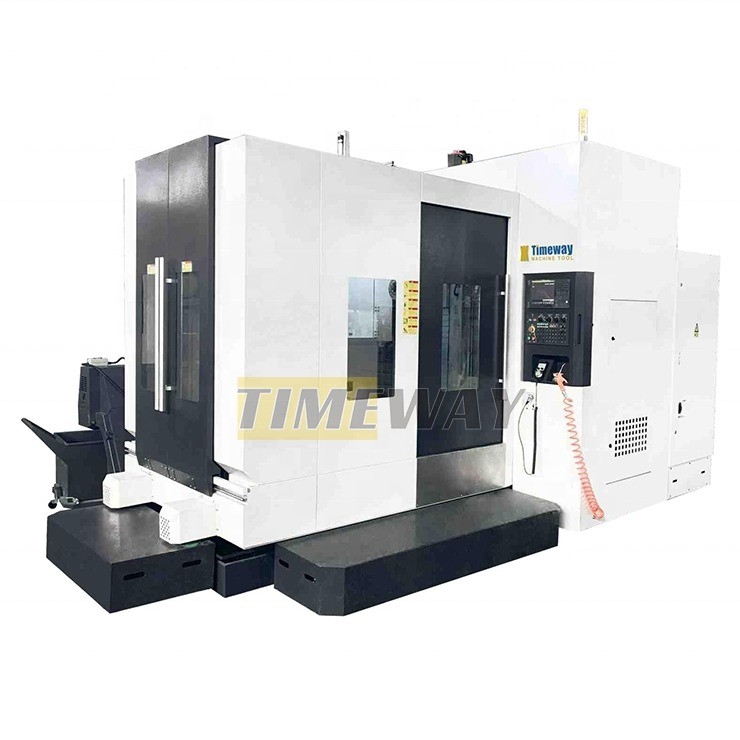 500*500 mm Table Size CNC Horizontal Machining Center with 24 Tool Magazine Capacity