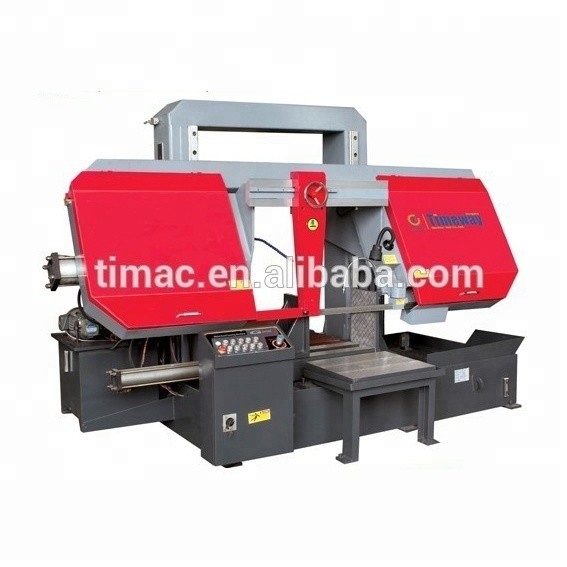550mm Cutting Capacity Semi Automatic Metal Band Sawing Machine with 60m/min Blade Speed
