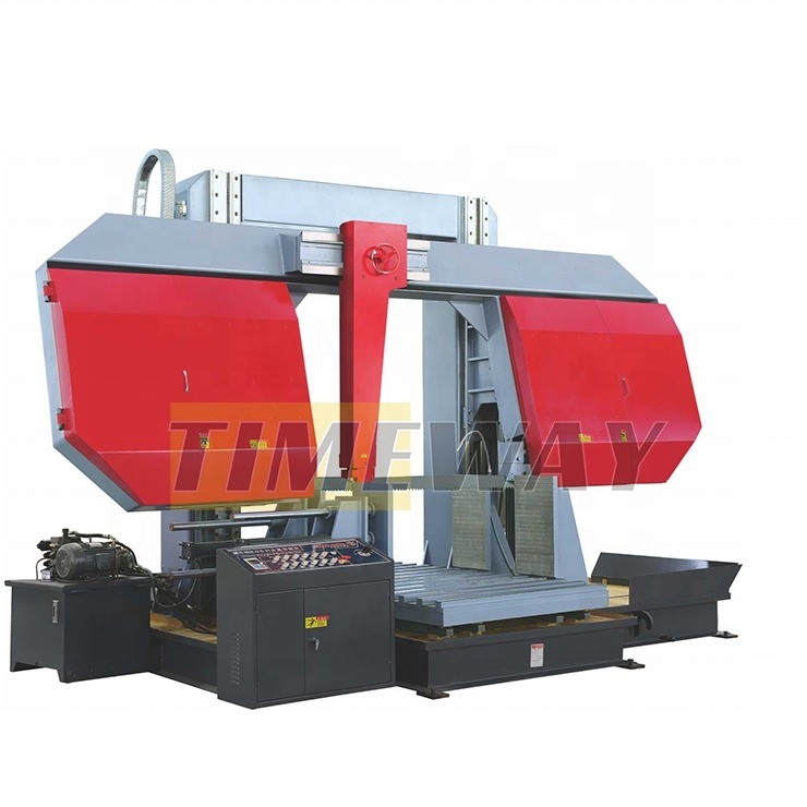 27/40/54/68/80m/min Blade Speed 2.2kw Horizontal Metal Band Sawer for Precise Cutting