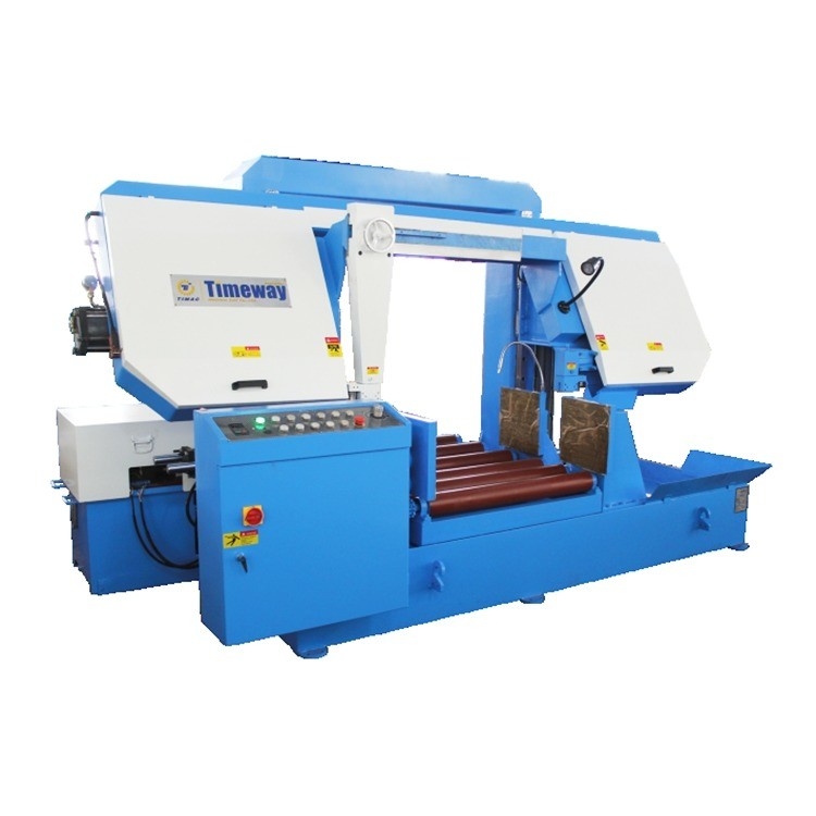 Semi-auto Band Saw with Customizable Options and Energy-saving 1.5kW Hydraulic Motor