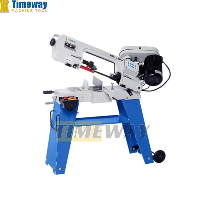 Cutting-Edge S-115 S-115A Belt-Driven Miter Band Saw for Metal Cutting