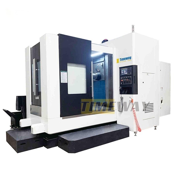 Horizontal CNC Milling Machine for Metal Components Production Machining Center