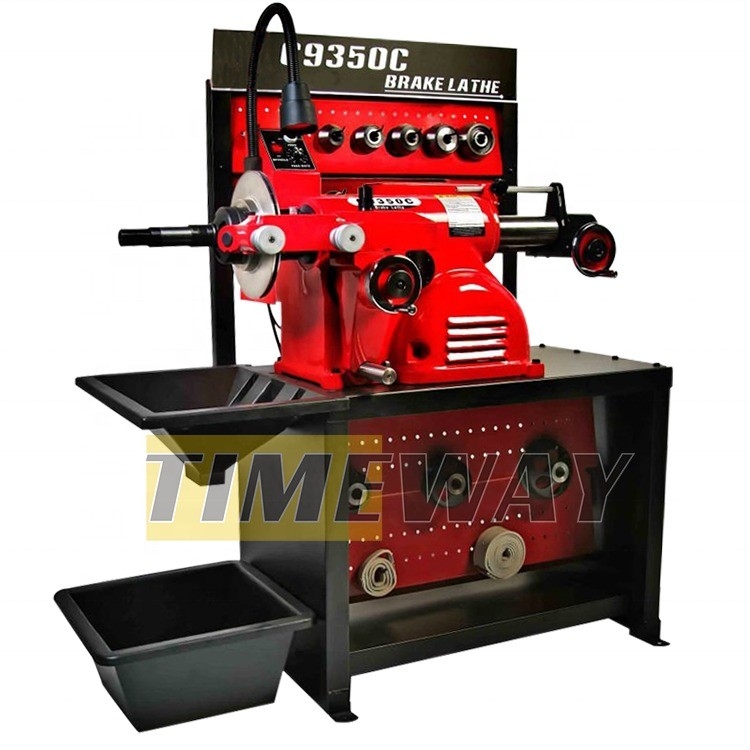 Construction Works Brake Lathe Machine C9350 C9350C for Disc and Drum Refurbishment