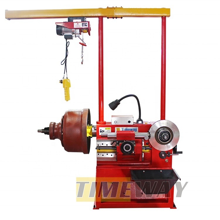 0.75 kw Motor Power T8440 Brake Drum Lathe / Disc Cutting Machine for Mexico Local-Service Location