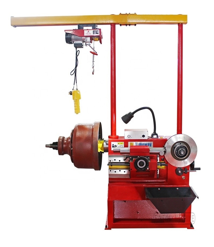 0.16 mm/r Feed Rate T8465 Brake Drum Lathe for Easy and User-Friendly Operation